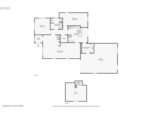 1602 JEFFERSON St, Kelso, WA 98626