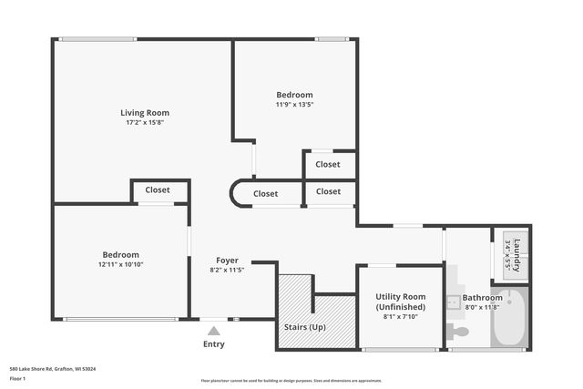 580 Lake Shore ROAD, Grafton, WI 53024