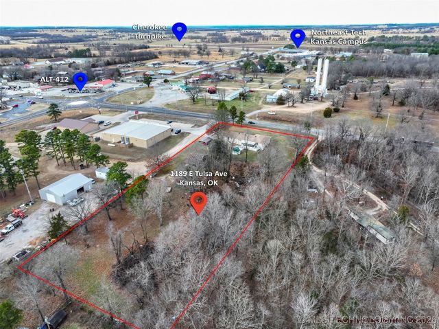 1189 E Tulsa Avenue, Kansas, OK 74347