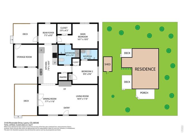 3143 Riverside Dr, Lyons, CO 80540