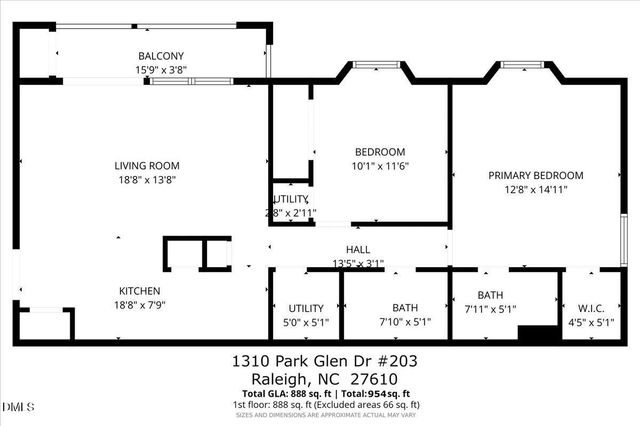 1310 Park Glen Drive 203, Raleigh, NC 27610
