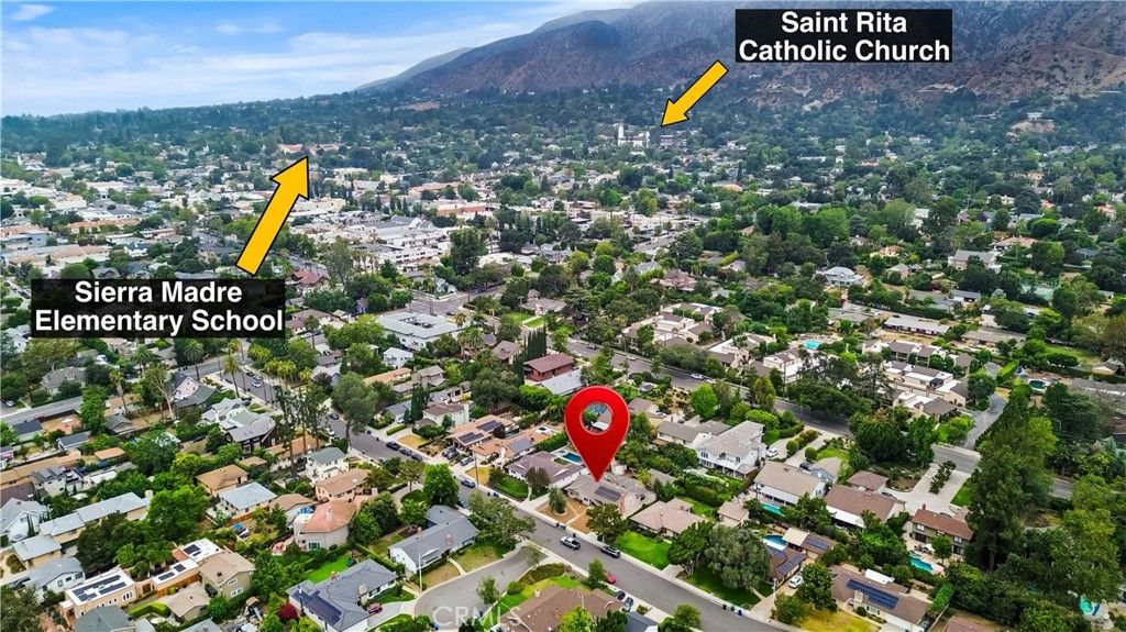 Image 47 of property listing at 309 Santa Anita Court, Sierra Madre, CA 91024