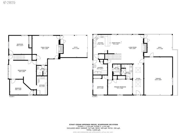 57647 CEDAR SPRINGS Dr, Scappoose, OR 97056