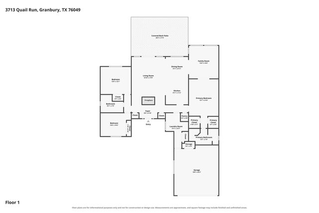 3713 Quail Run, Granbury, TX 76049