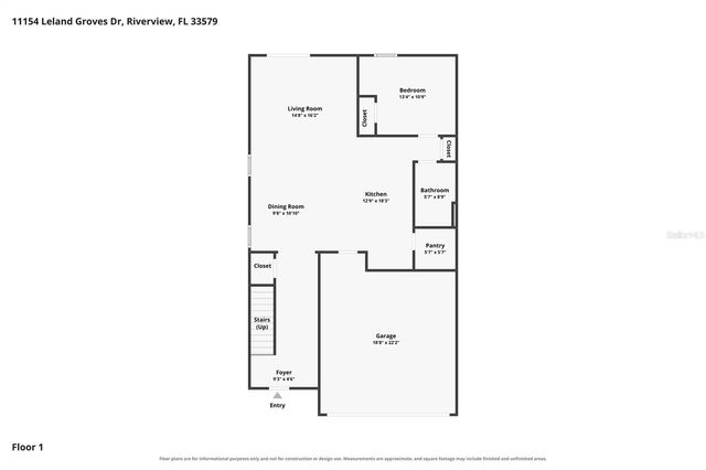 11154 LELAND GROVES DRIVE, Riverview, FL 33579