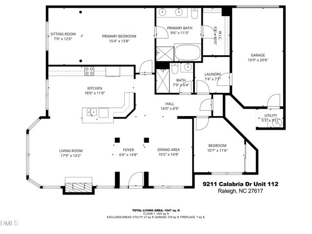 9211 Calabria Drive 112, Raleigh, NC 27617