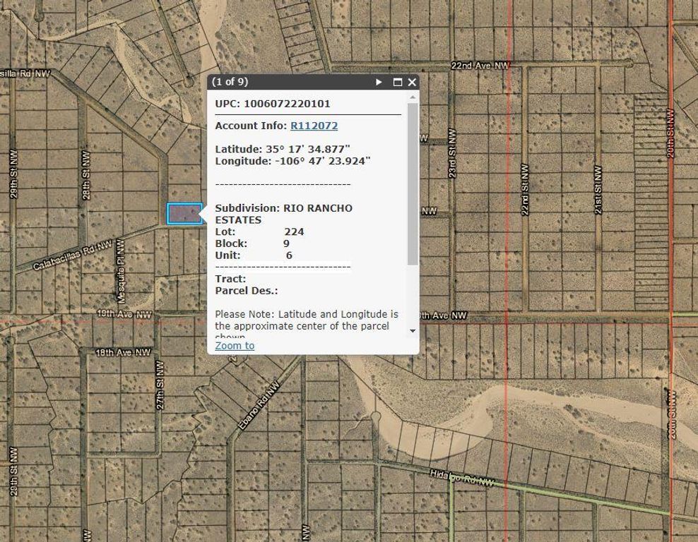 NE Corner Calabacillas Rd & Hermosilla Road NW, Rio Rancho, NM 87144
