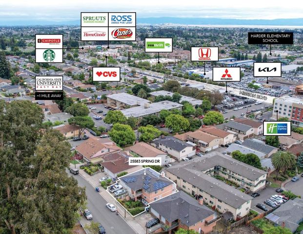 25583 Spring Drive, Hayward, CA 94542