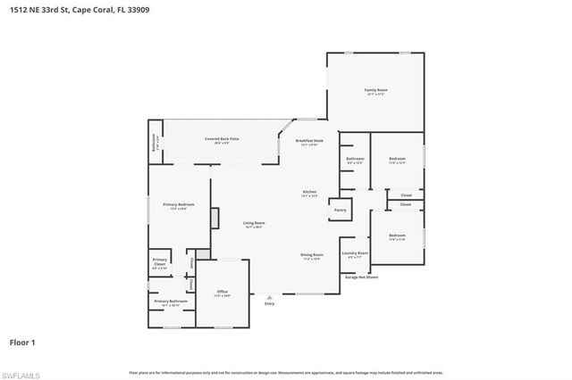 1512 NE 33rd ST, Cape Coral, FL 33909