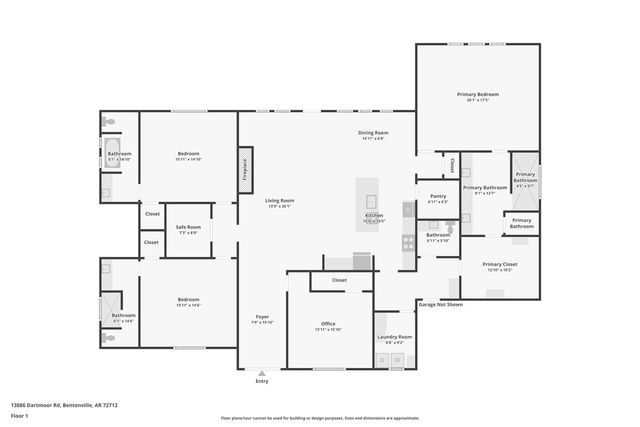 13886 Dartmoor Road, Bentonville, AR 72712