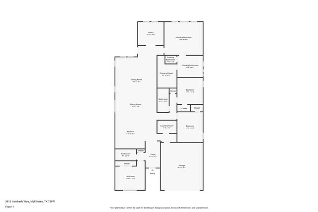 3912 Ironbark Way, Mckinney, TX 75071