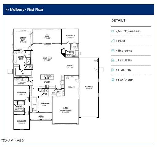 19217 W Palmaritas Drive, Waddell, AZ 85355