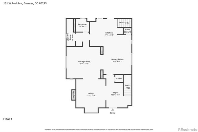 151 W 2nd Avenue, Denver, CO 80223