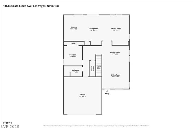 11614 Costa Linda Avenue, Las Vegas, NV 89138