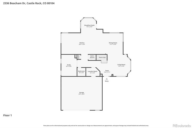 2336 Beacham Drive, Castle Rock, CO 80104