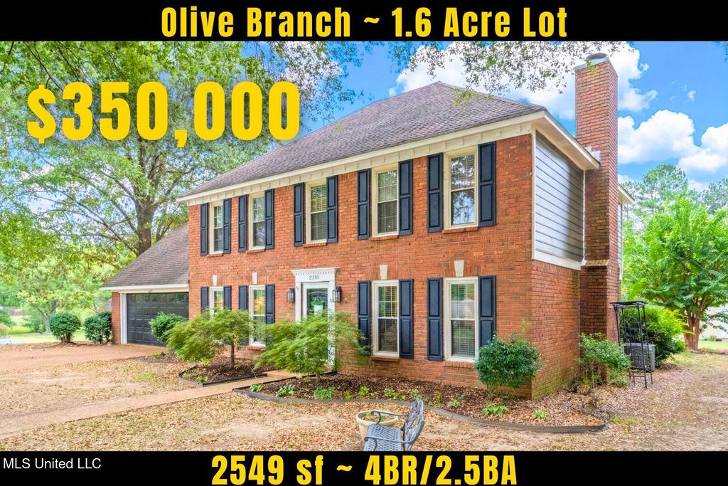 3391 Shady Oaks Drive, Olive Branch, MS 38654