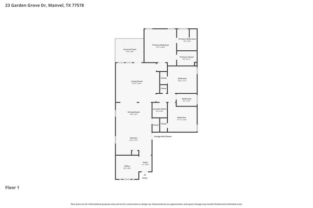 23 Garden Grove Drive, Manvel, TX 77578