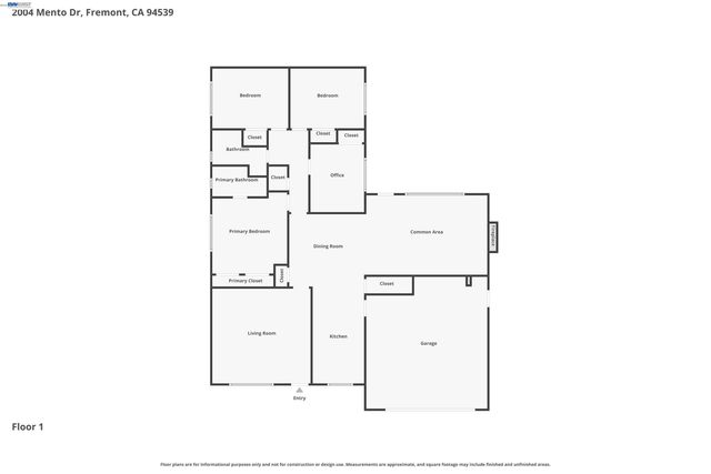 2004 Mento Drive, Fremont, CA 94539