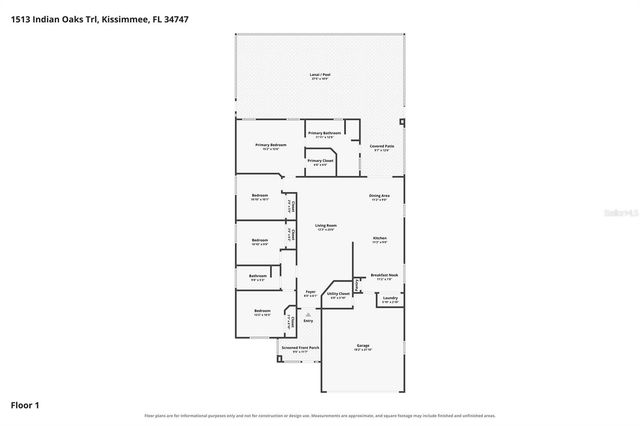 1513 INDIAN OAKS TRAIL, Kissimmee, FL 34747