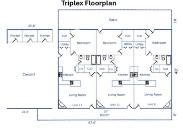 Units 6-38 Kandy Lane, Lake Charles, LA 70605