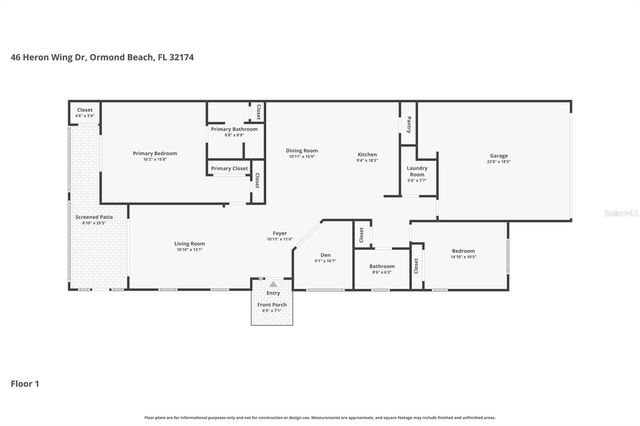 46 HERON WING DRIVE, Ormond Beach, FL 32174