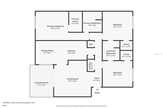 3775 40TH LANE S G, St Petersburg, FL 33711