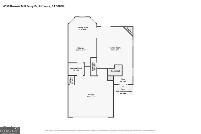 6550 Browns Mill Ferry Drive, Lithonia, GA 30038