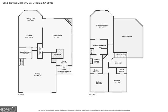 6550 Browns Mill Ferry Drive, Lithonia, GA 30038