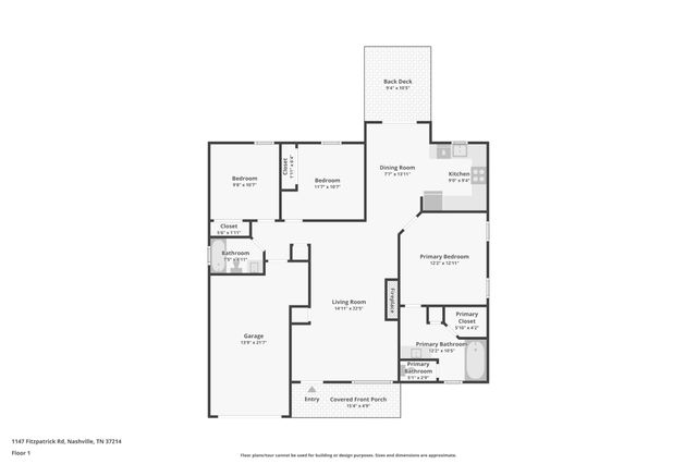 1147 Fitzpatrick Rd, Nashville, TN 37214