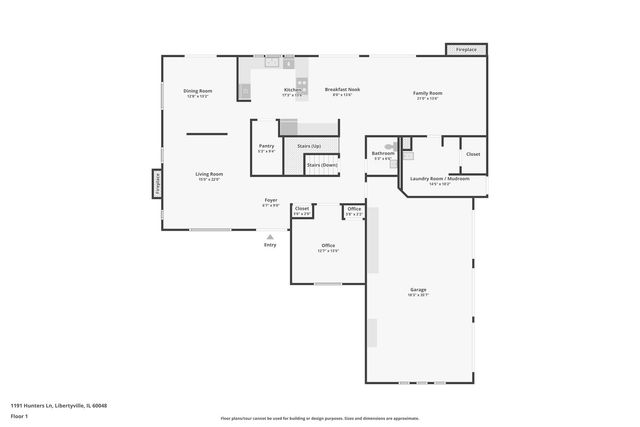 1191 Hunters Lane, Libertyville, IL 60048