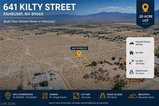641 West Kilty Street, Pahrump, NV 89060