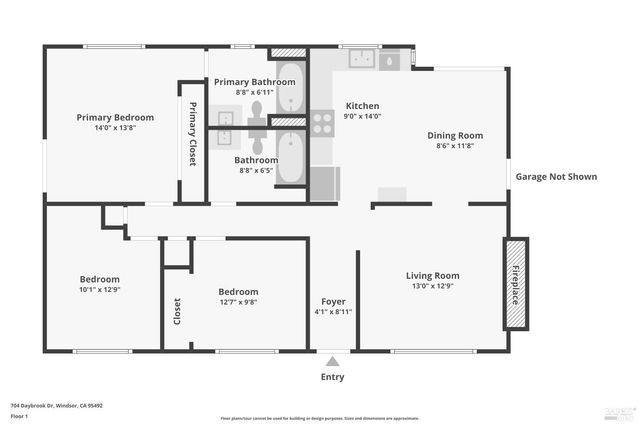 704 Daybrook Dr, Windsor, CA 95492