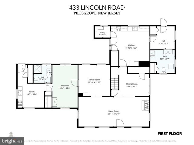 433 LINCOLN RD, Pilesgrove, NJ 08098