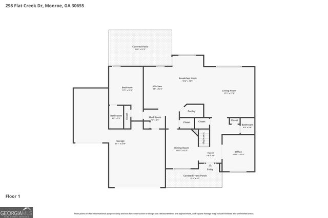 298 Flat Creek Drive, Monroe, GA 30655