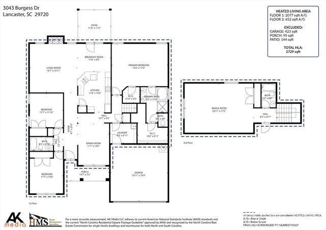 3043 Burgess Drive, Lancaster, SC 29720