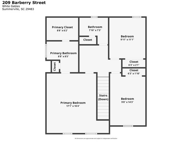 209 Barberry Street, Summerville, SC 29483