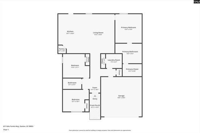 811 Nilo Farms Way, Gaston, SC 29053