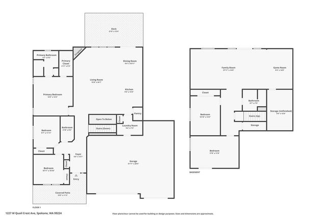 1227 W Quail Crest Ave, Spokane, WA 99224