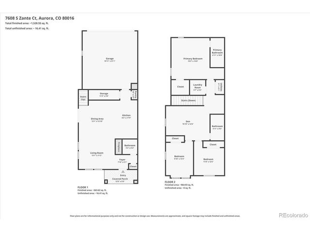 7608 S Zante Ct, Aurora, CO 80016