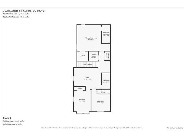 7608 S Zante Ct, Aurora, CO 80016