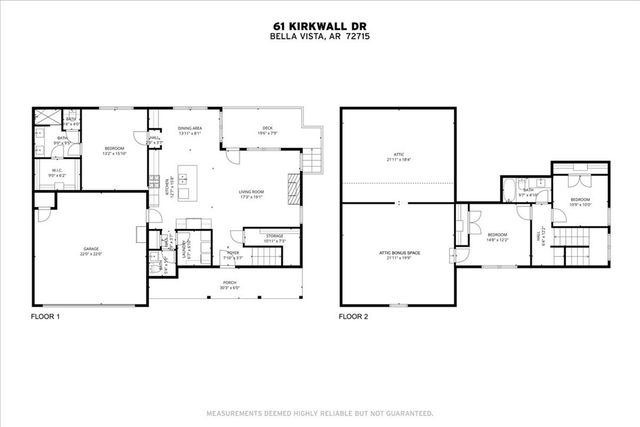 61 Kirkwall Drive, Bella Vista, AR 72715