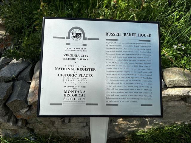 115 W Cover Street, Virginia City, MT 59755