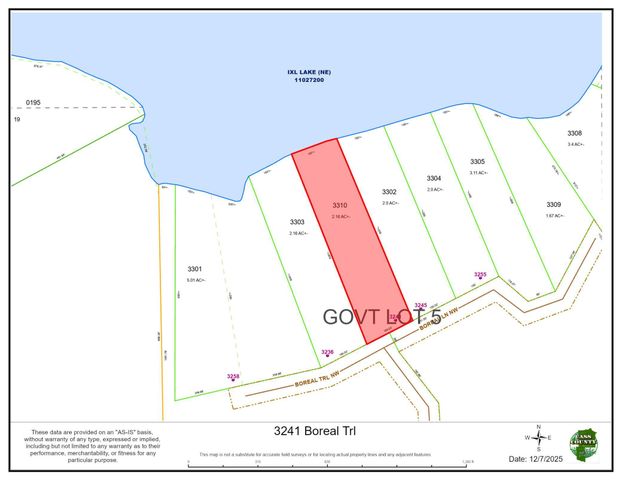 3241 Boreal Lane NW, Hackensack, MN 56452