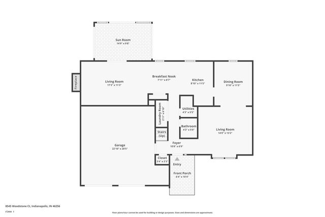 8545 Woodstone Court, Indianapolis, IN 46256