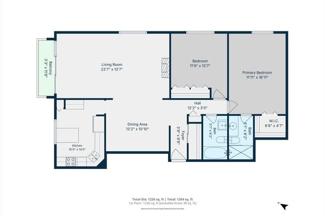 1025 S FERNANDEZ Avenue 2D, Arlington Heights, IL 60005