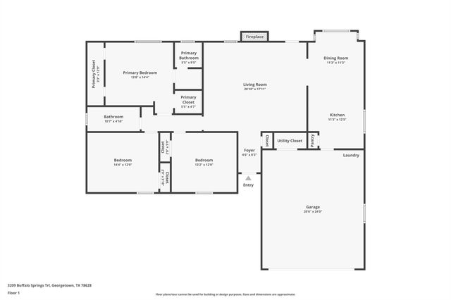 3209 Buffalo Springs TRL, Georgetown, TX 78628