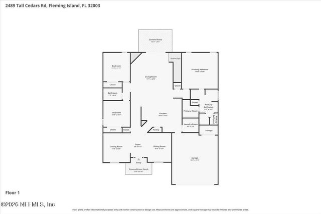 2489 TALL CEDARS Road, Fleming Island, FL 32003