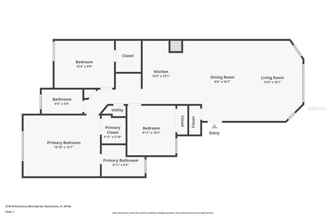 2745 N POINCIANA BOULEVARD 65, Kissimmee, FL 34746