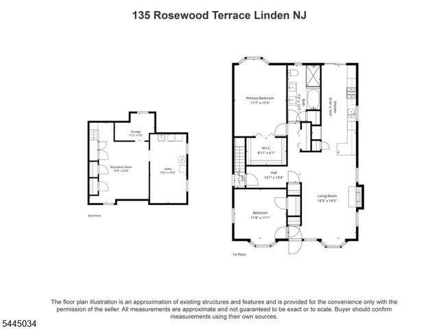 135 Rosewood Ter, Linden City, NJ 07036