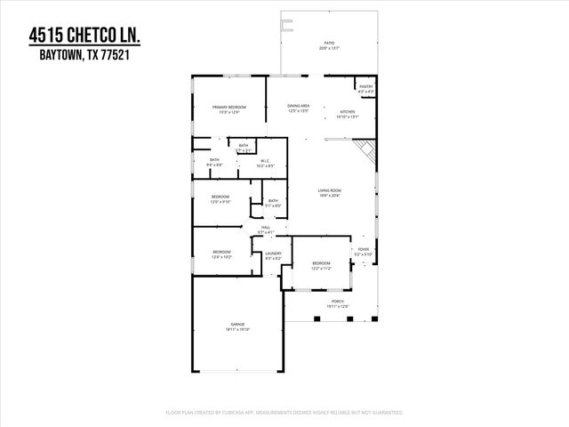 4515 Chetco Lane, Baytown, TX 77521